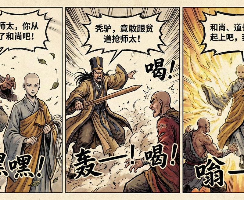 香港武侠3格漫画