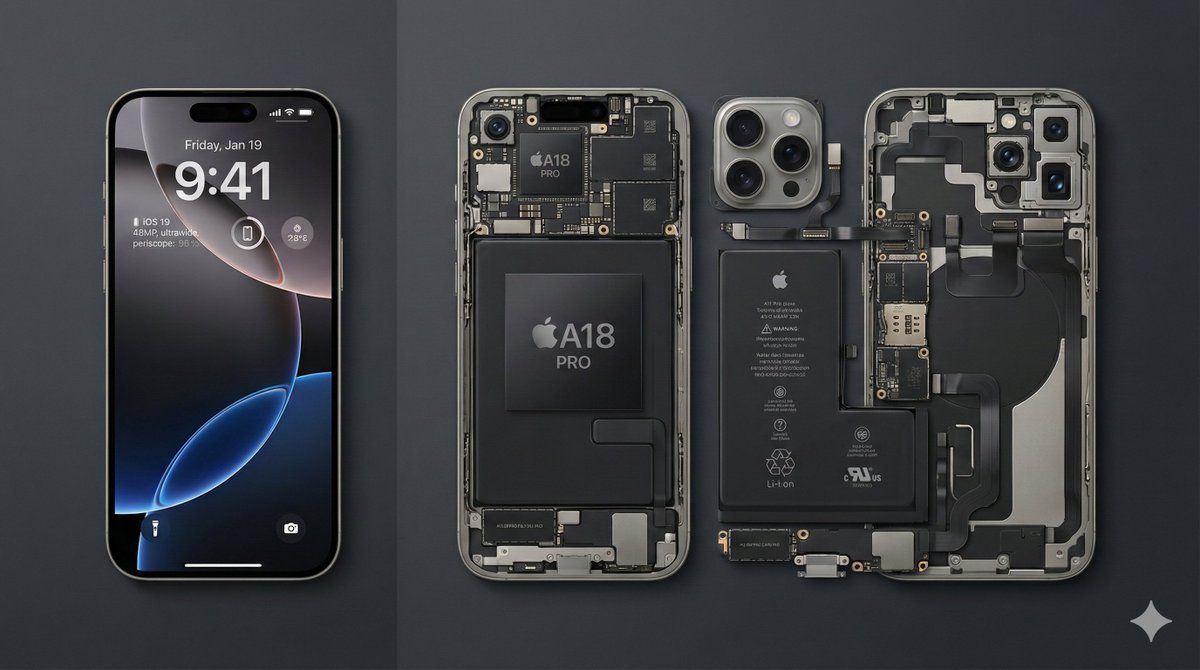 iPhone 16 Pro Max拆解
