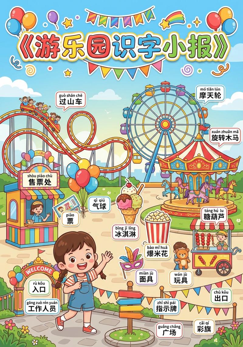 识字小报元提示词