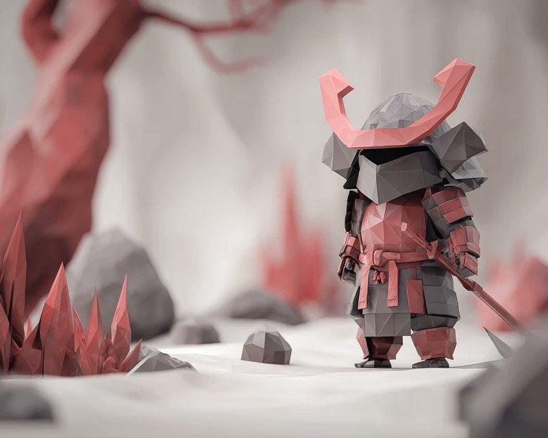 低多边形3D渲染