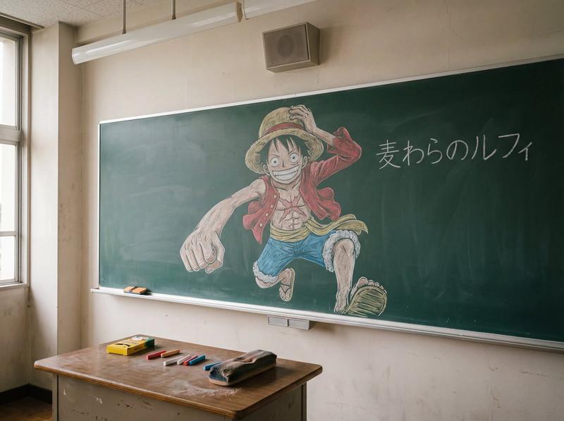 路飞教室艺术