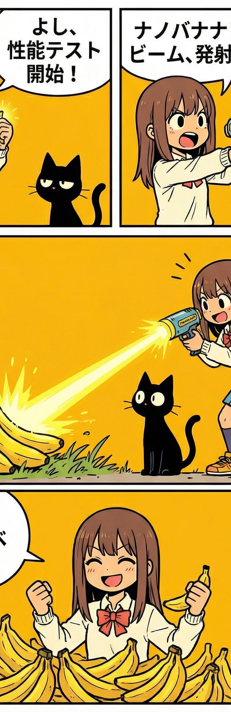私もnano-banana Pro性能测试漫画分享