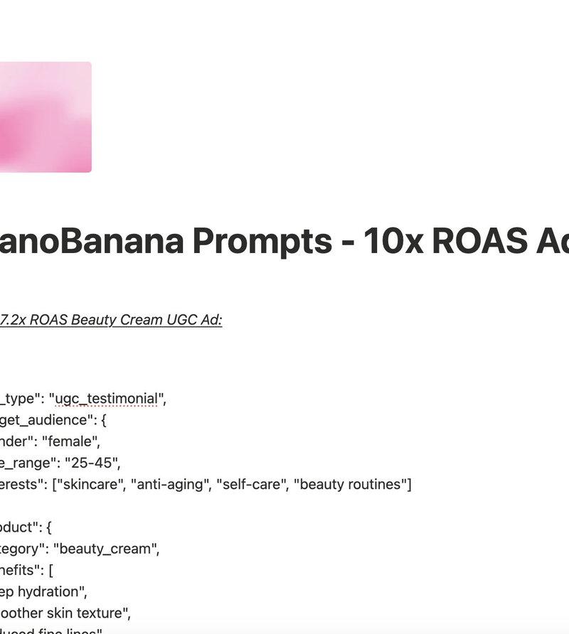 Nano Banana Pro 广告高ROI的秘密
