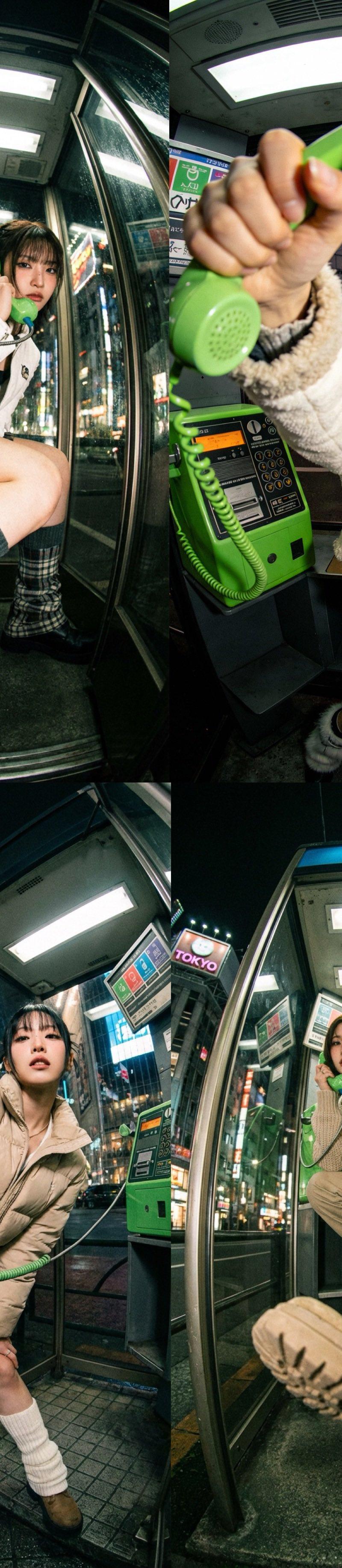 纳米香蕉专业版:东京夜景电话亭极端广角编辑