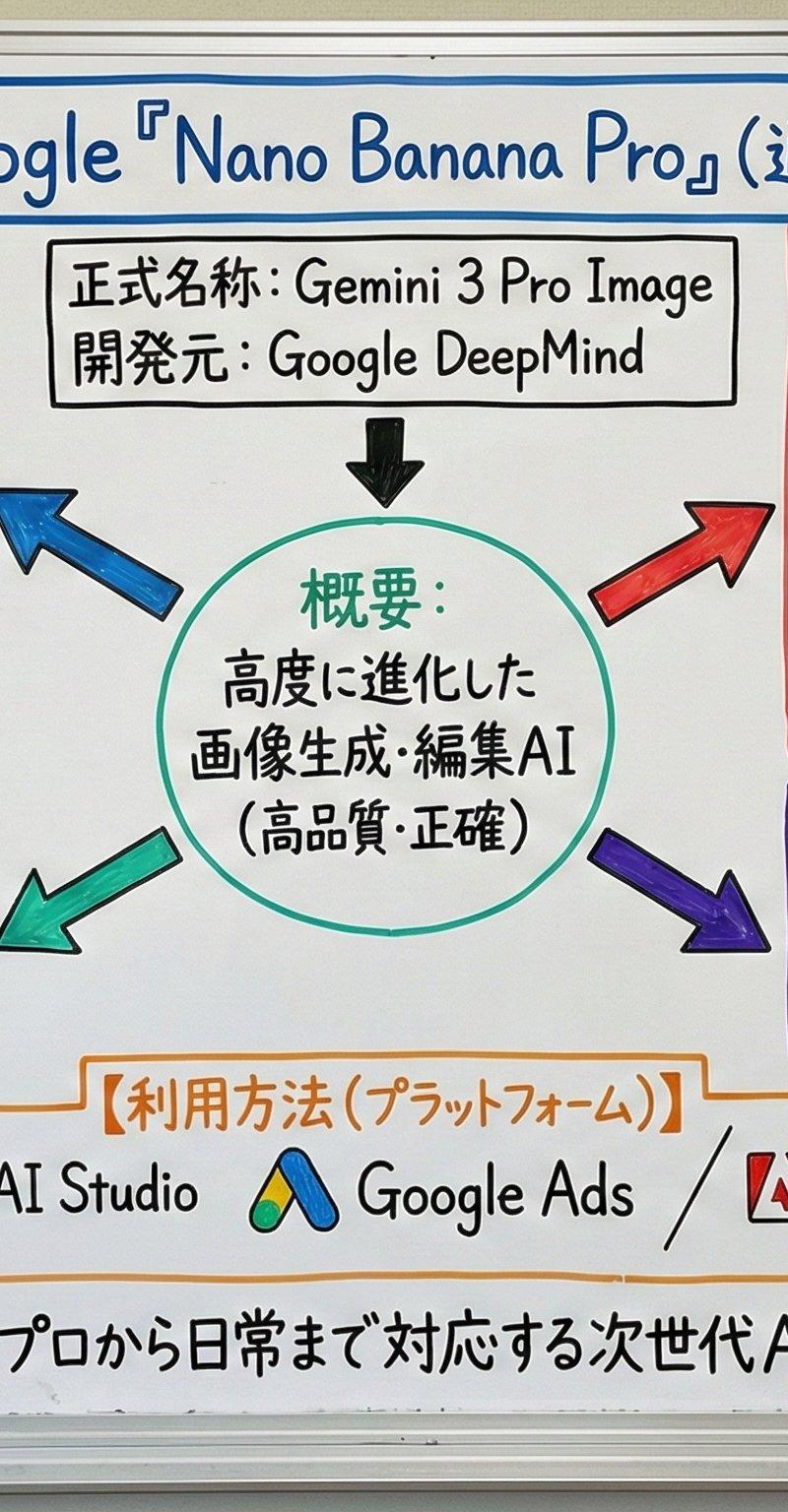 Nano Banana Pro 画像生成のヤバさ