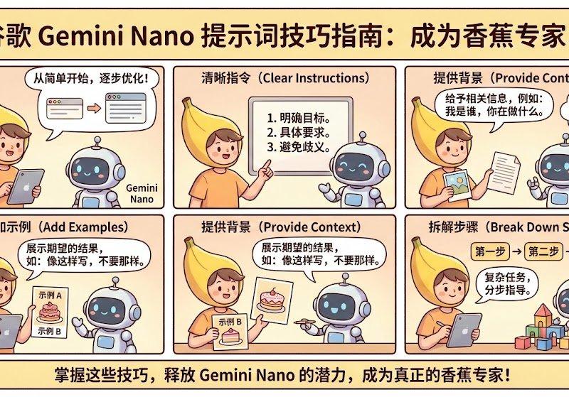 Nano Banana Pro 官方提示词技巧图片总结