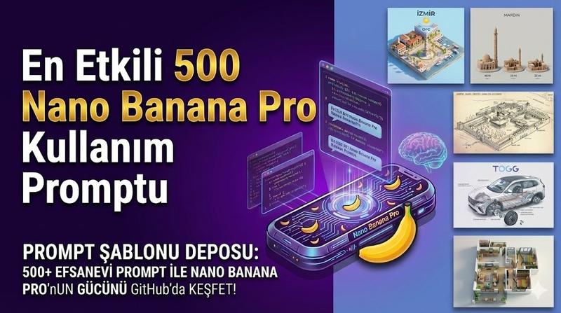 Nano Banana Pro 秘密更新：+500 新提示挖掘，提升生产效率