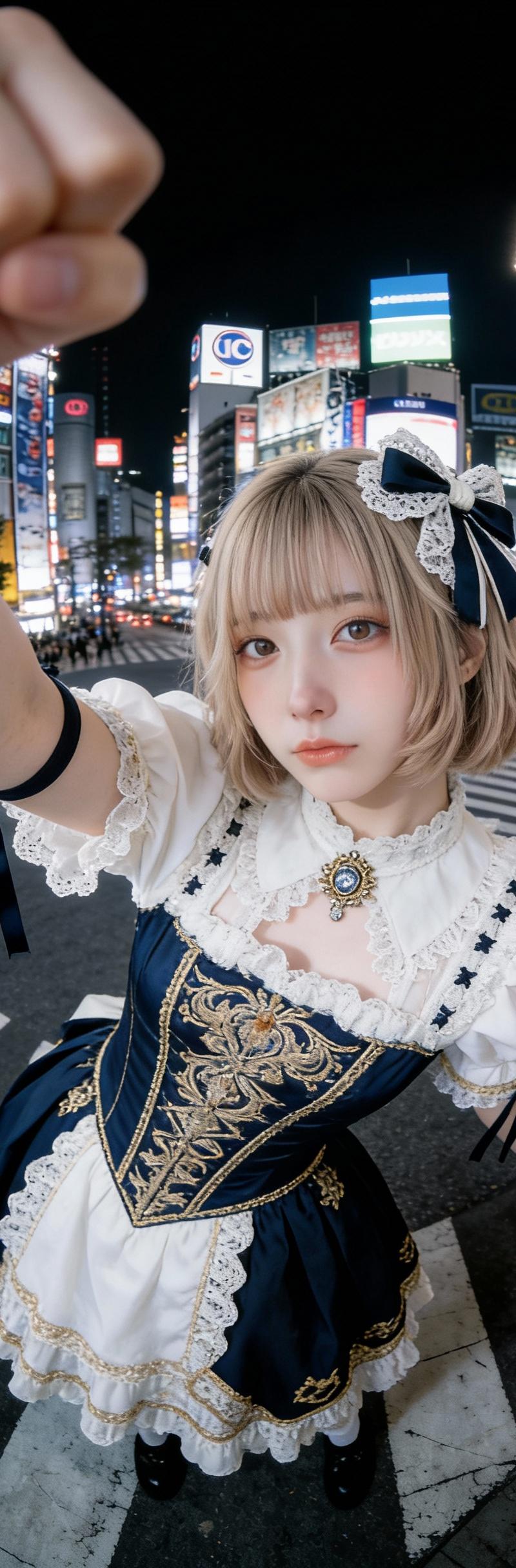 时尚 AI 辅助的手足接写挑战✨