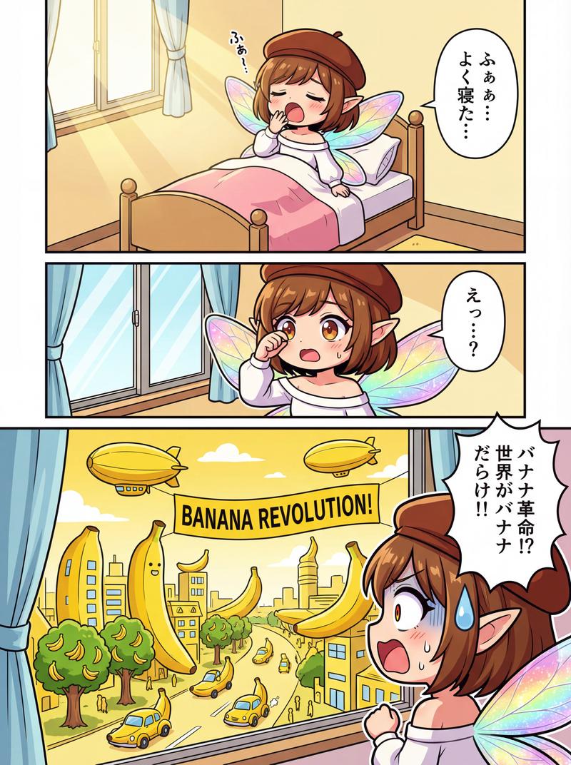 ナノバナナプロ漫画:质的飞跃!Higgsfield API支持4K超高画质,文字不崩坏👼