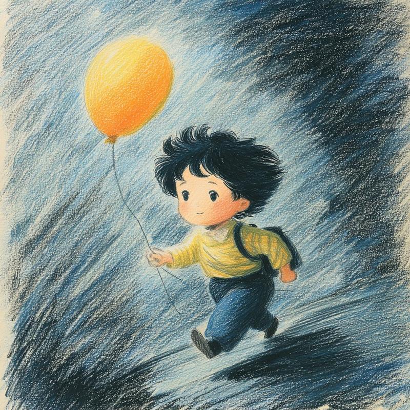 怀旧儿童插画风格