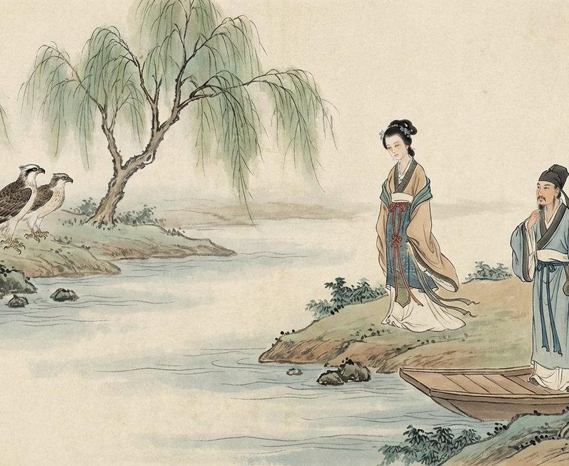 根据古诗画一幅画