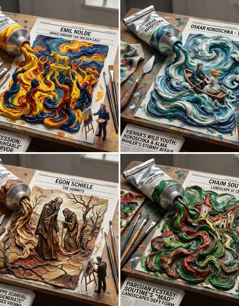 绘画推荐系统版本 0.1:分析《呐喊》及其类似风格的艺术家作品