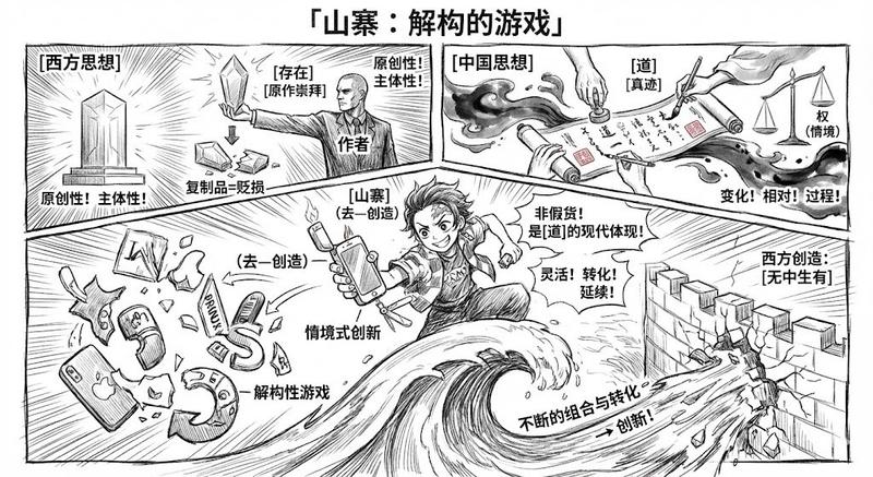 分格漫画手稿图
