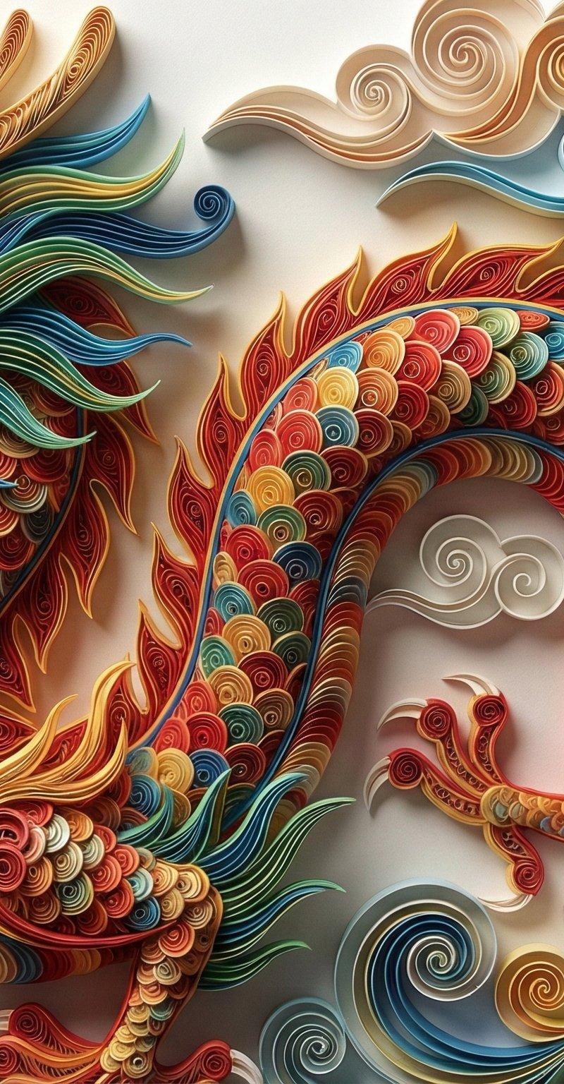 衍纸艺术老虎