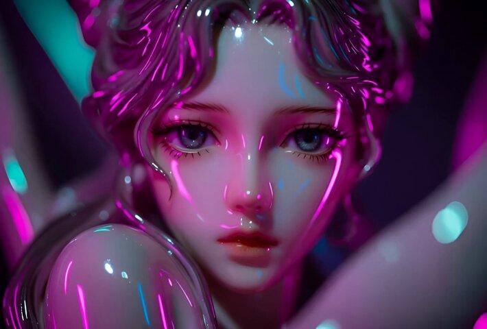 静谧渲染循环中的瓷偶