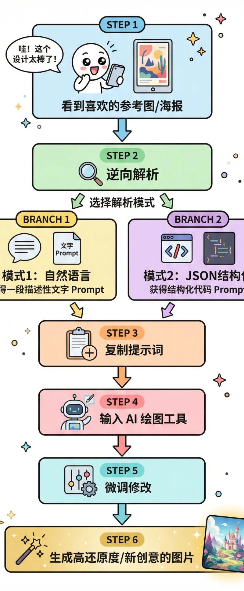 专业AI图像提示词工程师工作流程