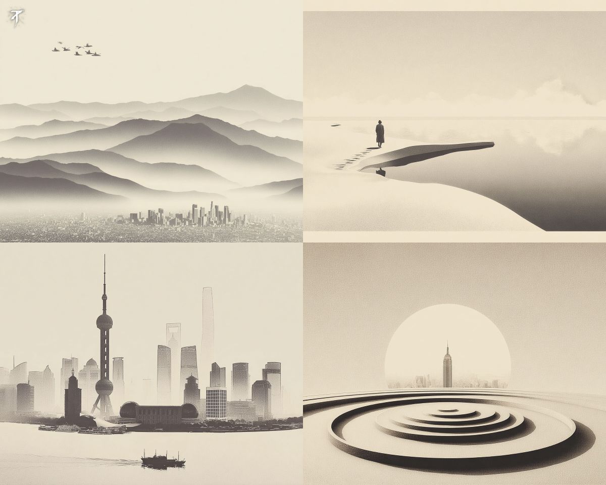 静谧简约场景