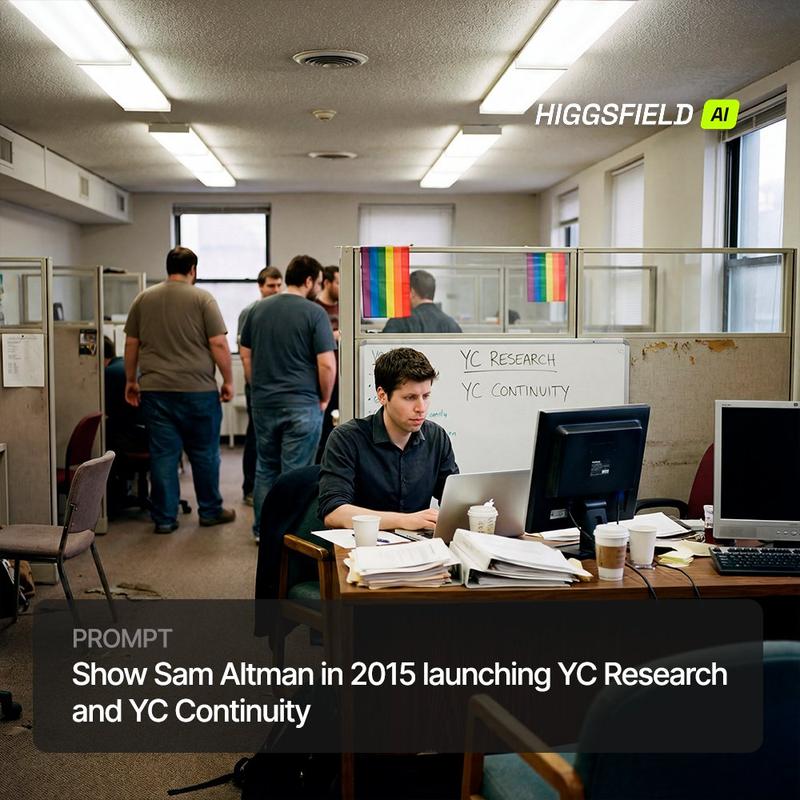 2015年Sam Altman启动YC Research和YC Continuity