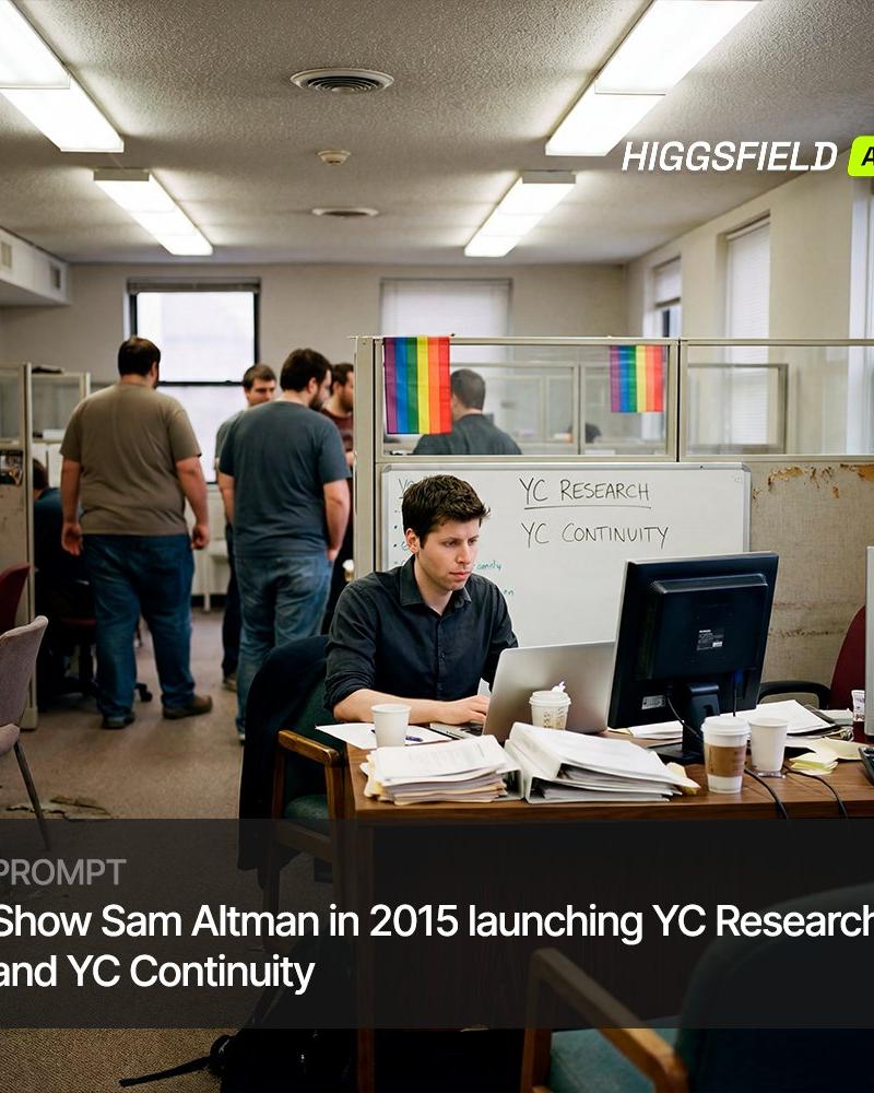2015年Sam Altman启动YC Research和YC Continuity