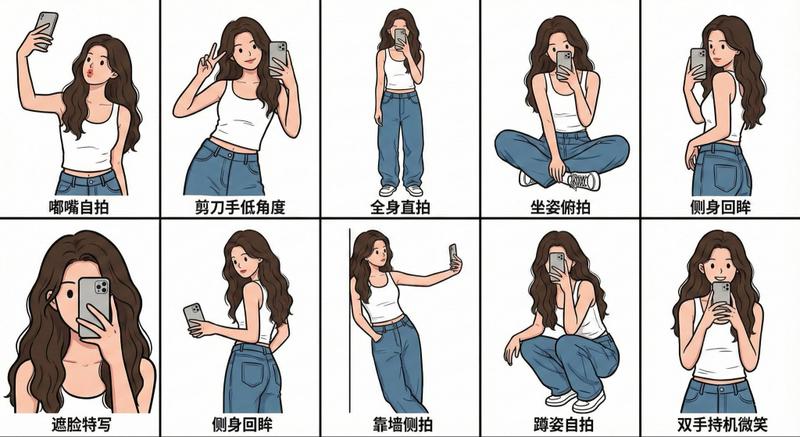 自拍不求人提示词分享