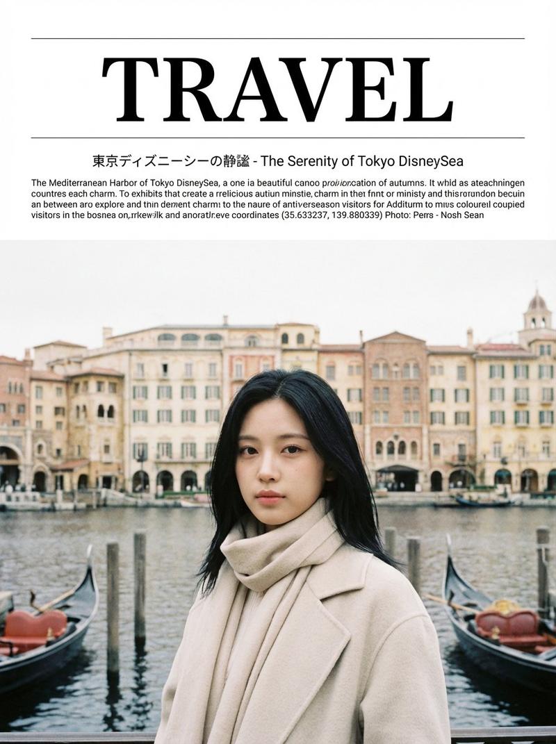指定キャラクターの旅行写真集:日本雑誌特集ページ