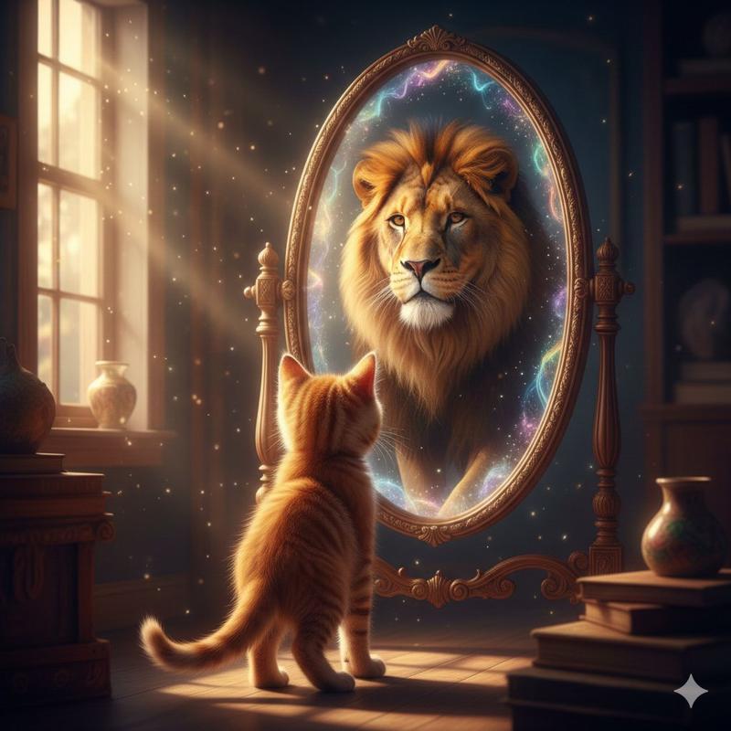 现实与内在精神的奇幻魔镜：象征性的电影般转变