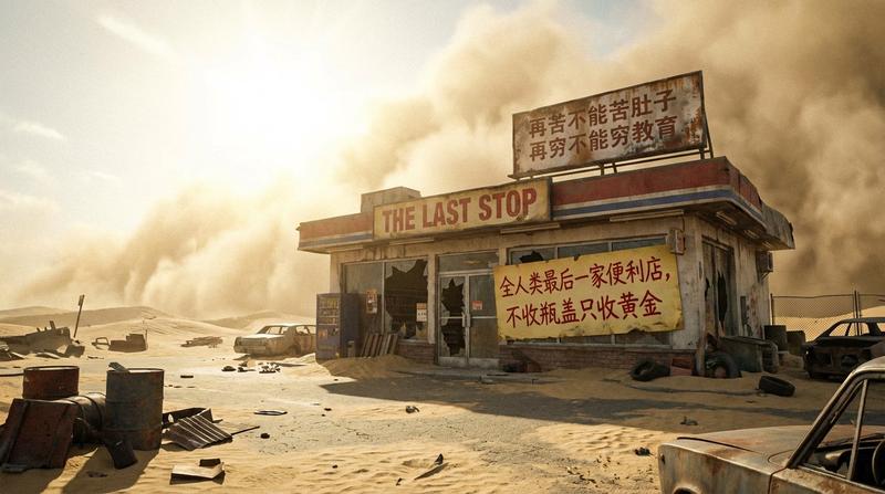 荒野废土中的最后一家便利店