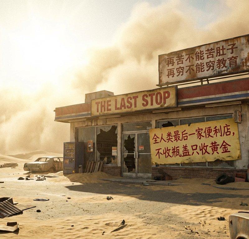 荒野废土中的最后一家便利店