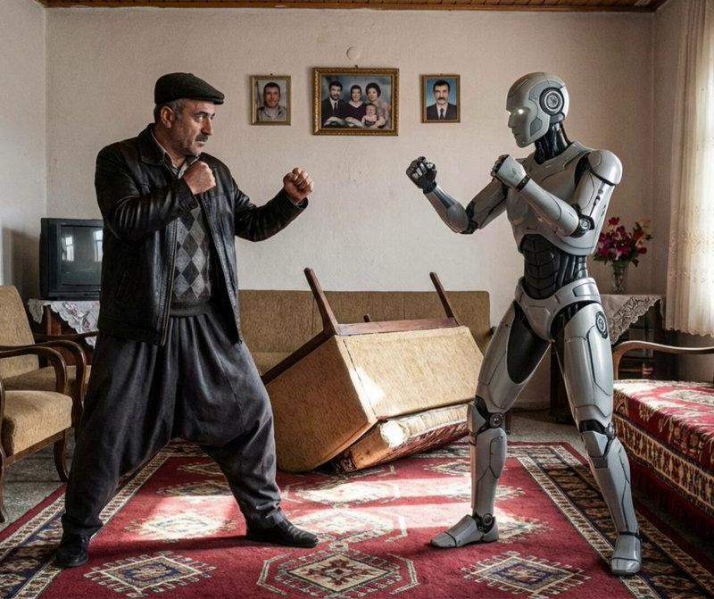 O çay demli olacak diye!
