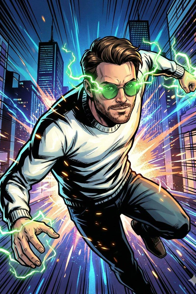 Transforma tu foto en cómic contigo mismo