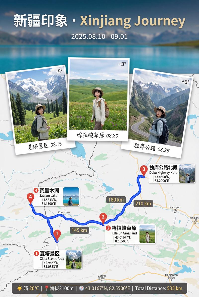 旅行回忆海报