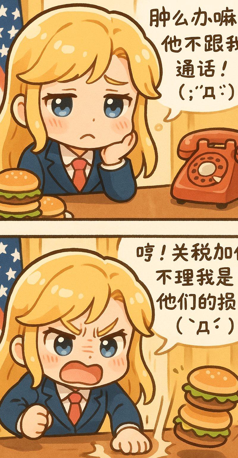 少女总统红温了