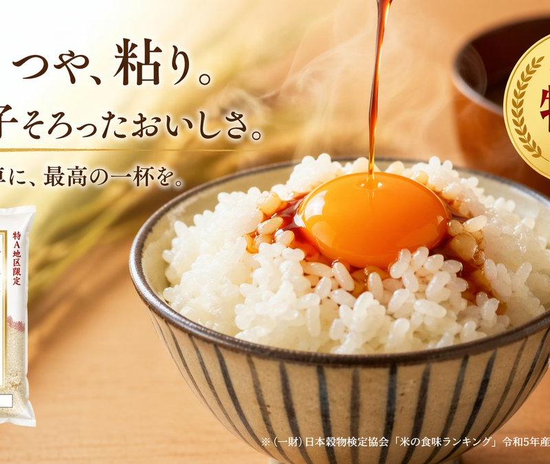 日式米饭广告横幅