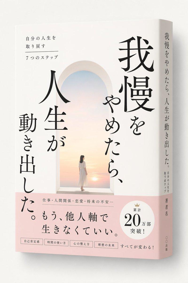 日式自助类书籍封面样机