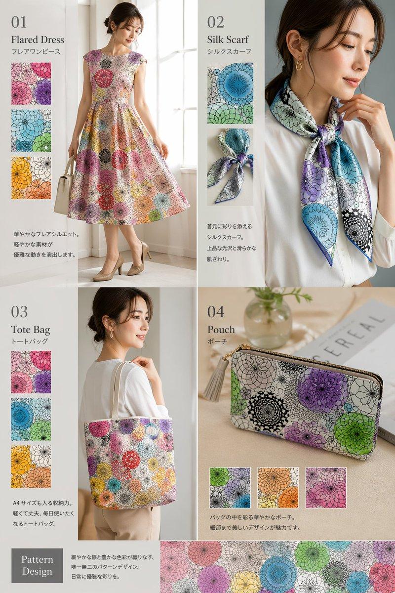 时尚系列产品目录布局