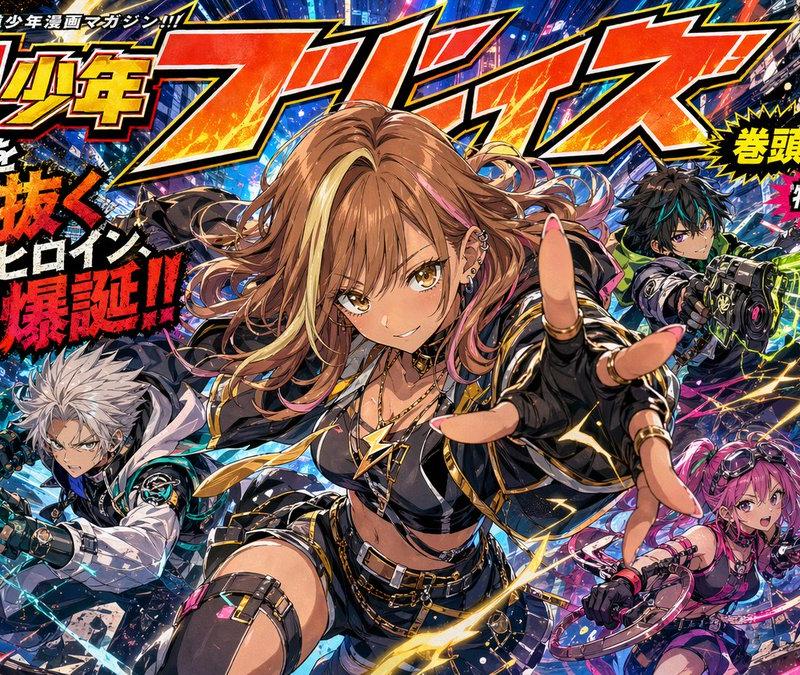爆炸性少年漫画封面
