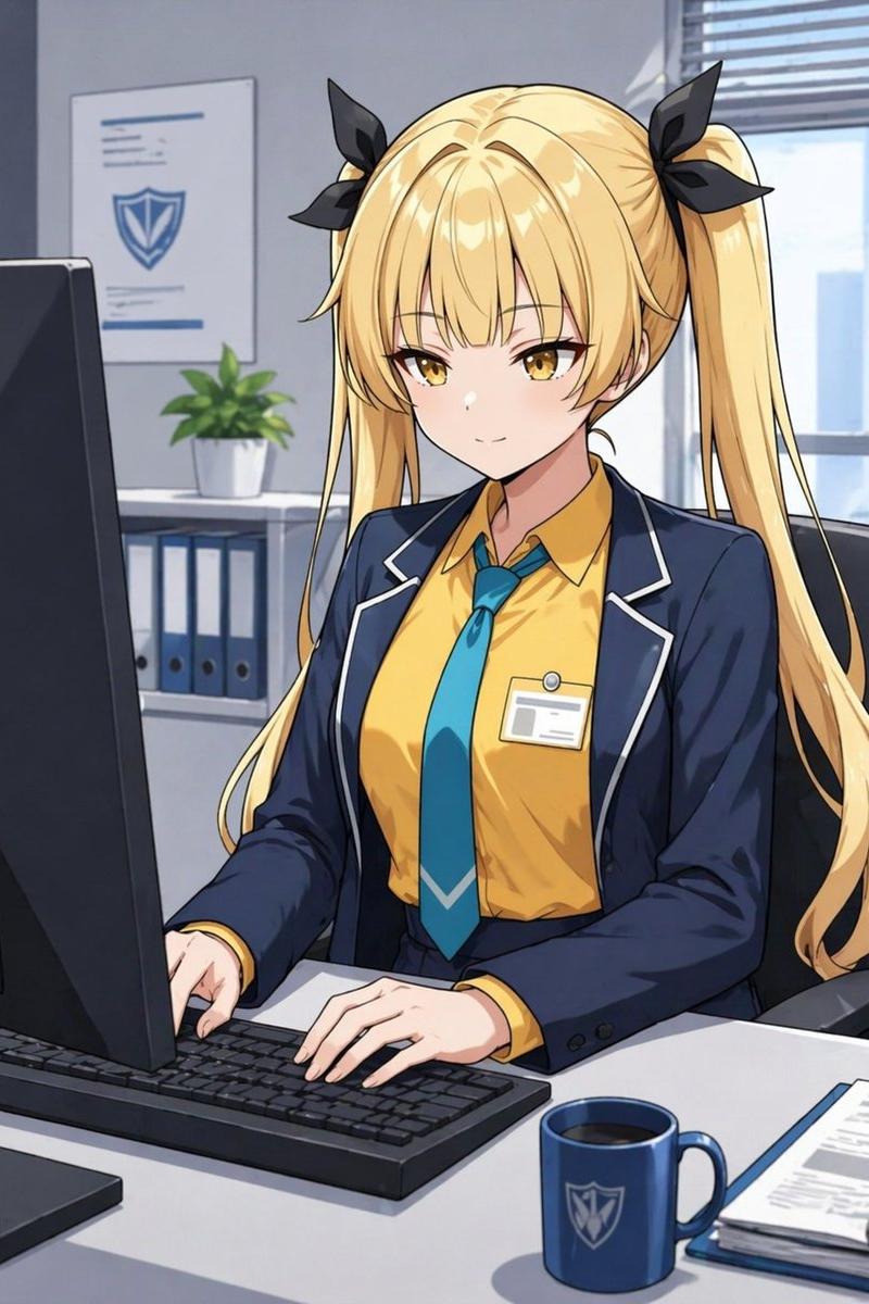 扁平色彩 2D 游戏 CG 插画