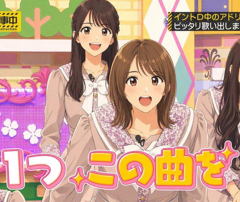 日本偶像电视节目截图