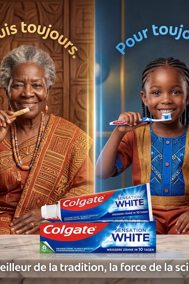 Colgate 传统与科学广告