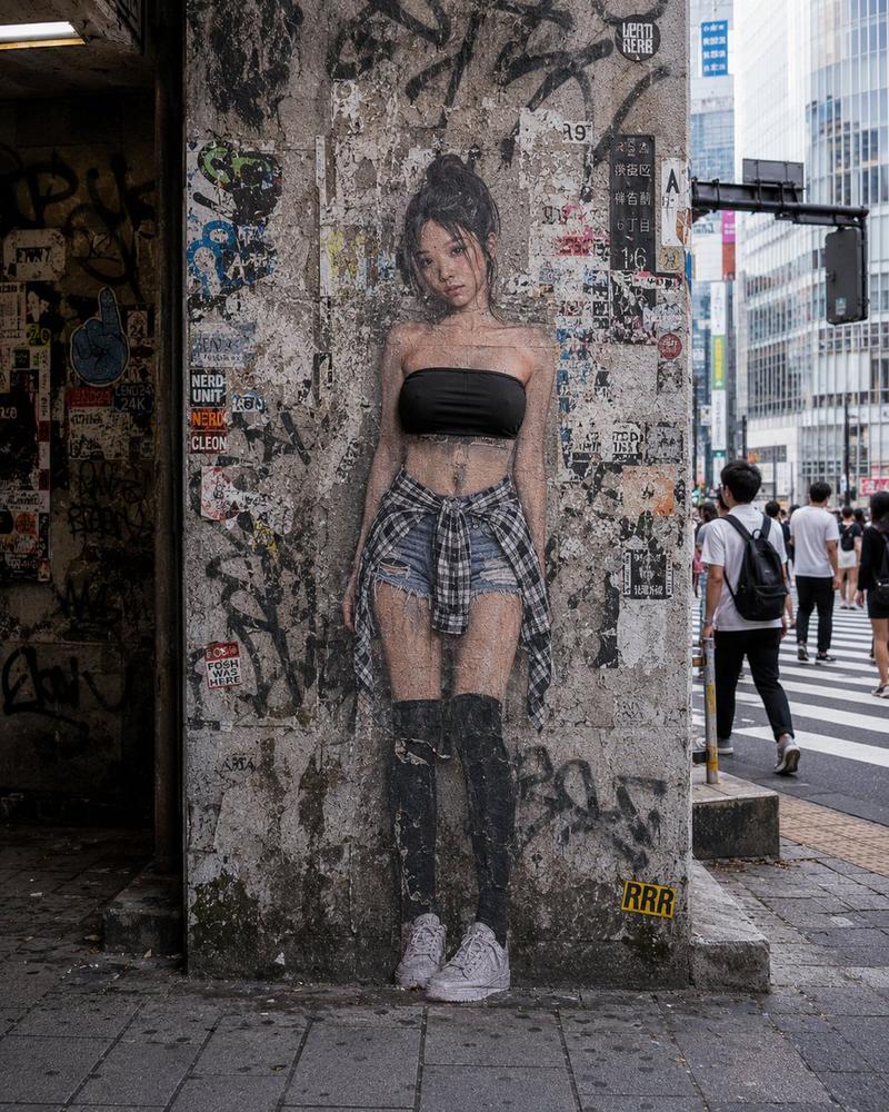 2D 转 3D 超现实街头摄影