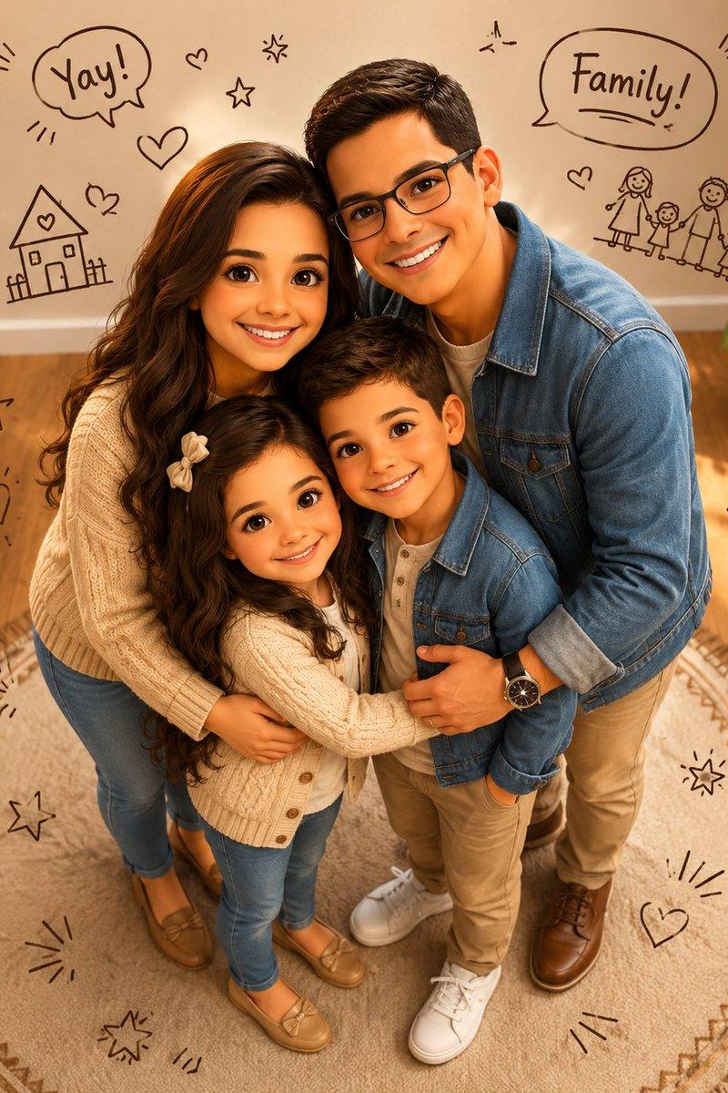 3D 动画风格全家福
