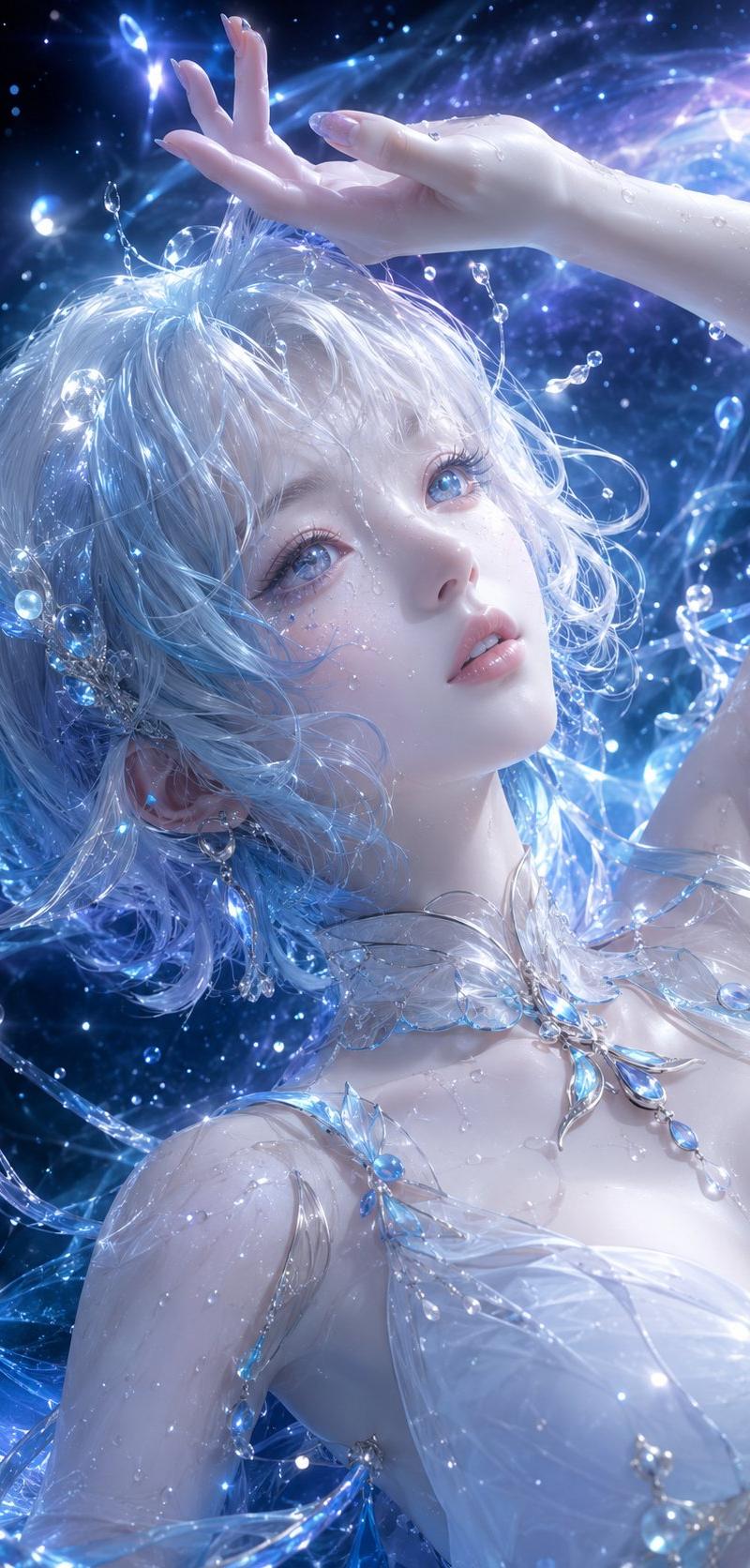 3D CG 东方月亮女神