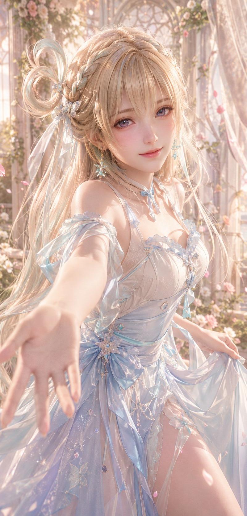 3D CG 东方奇幻美女肖像