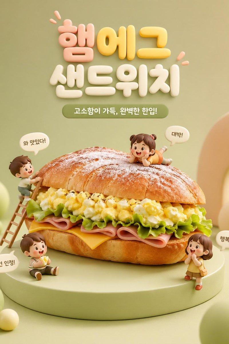 3D Q 版美食广告场景
