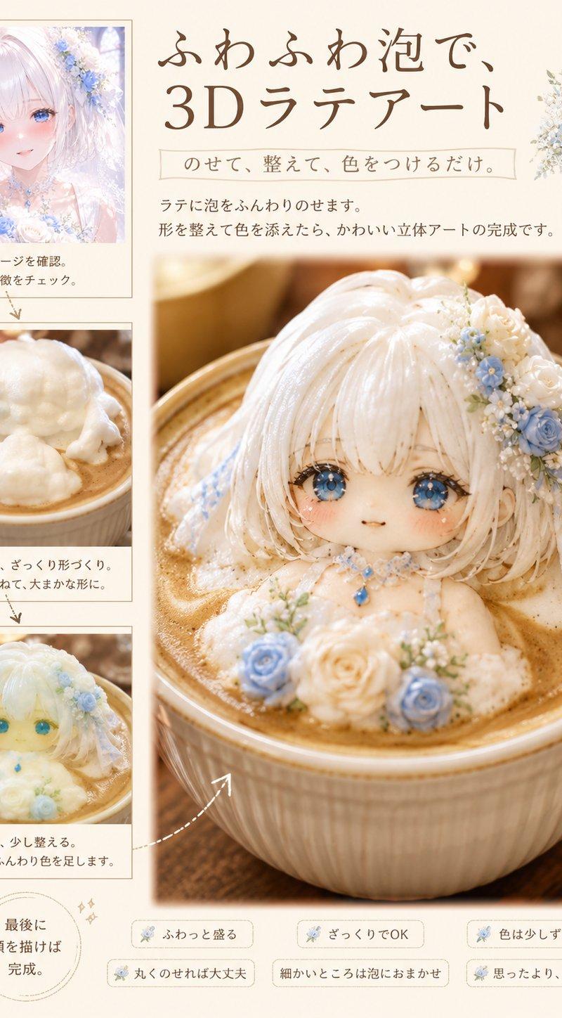 3D 拉花杂志教程排版
