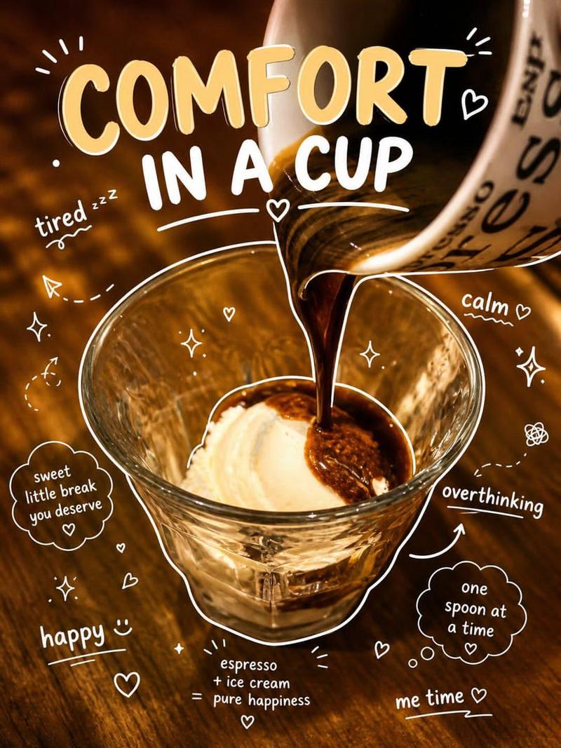 阿芙佳朵 (Affogato) 甜点摄影