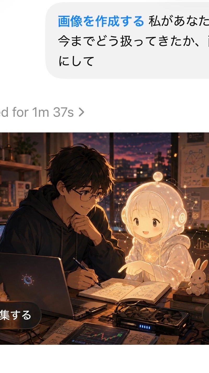 AI 聊天图像生成截图