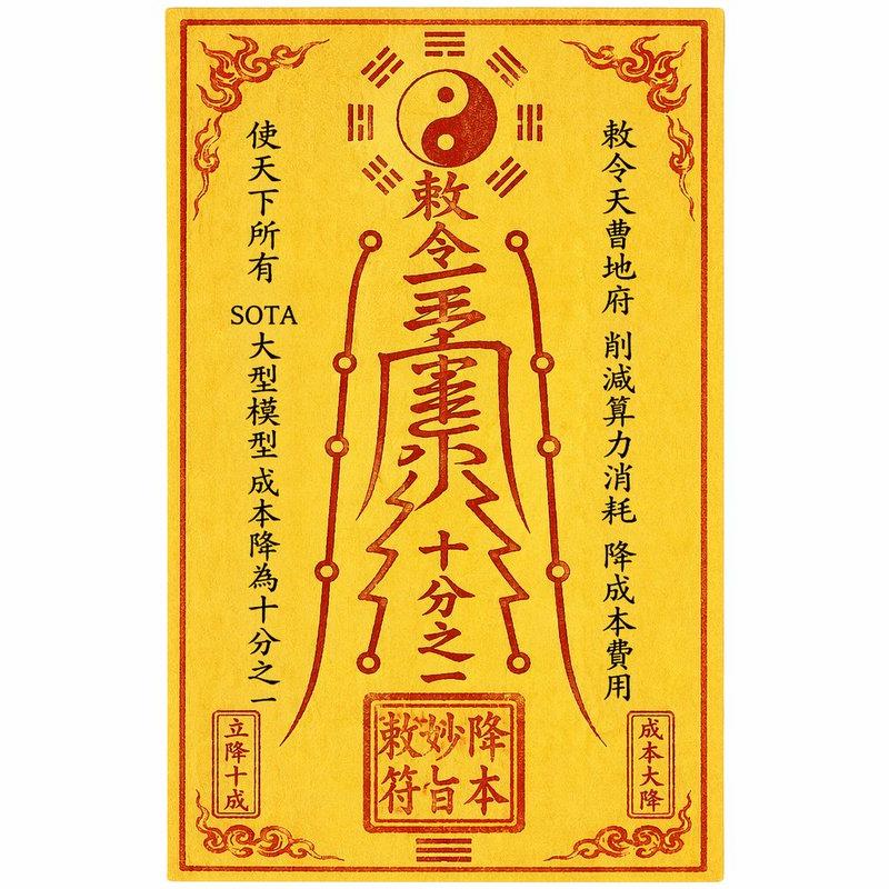 AI Cost Reduction Taoist Talisman
