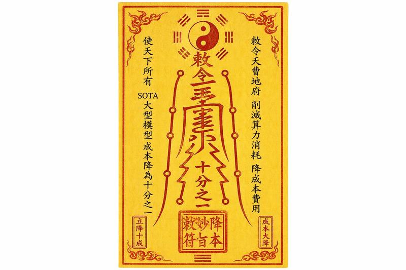 AI Cost Reduction Taoist Talisman