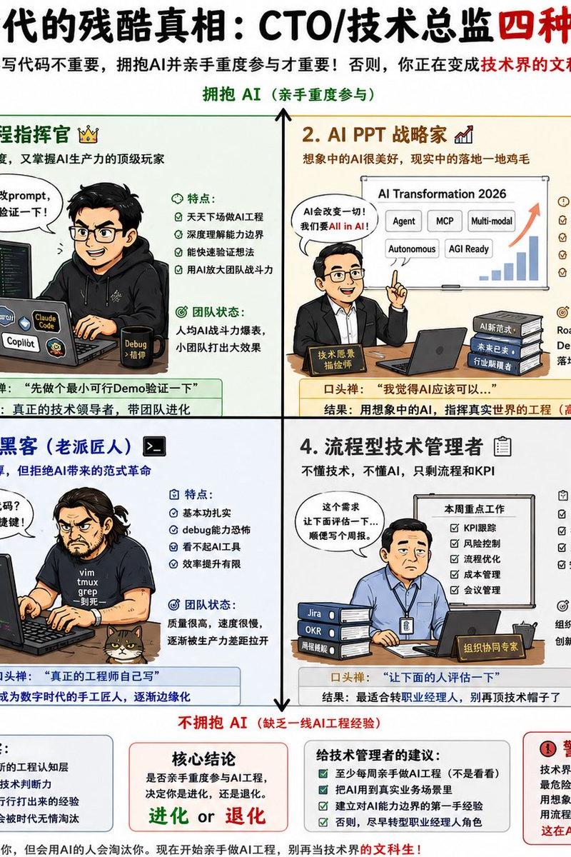 AI CTO 类型信息图
